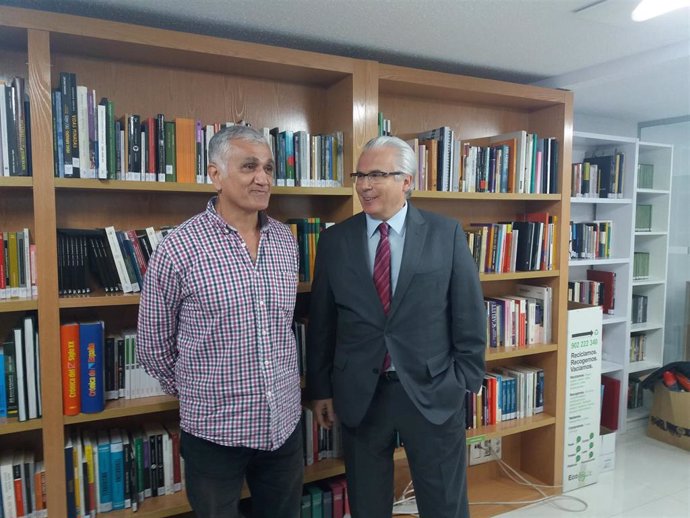 El peridoista Hamza Yalin y el ex juez Baltasar Garzón