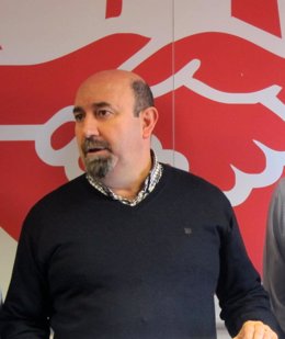 El secretario general del UGT en Jaén, Manuel Salazar.