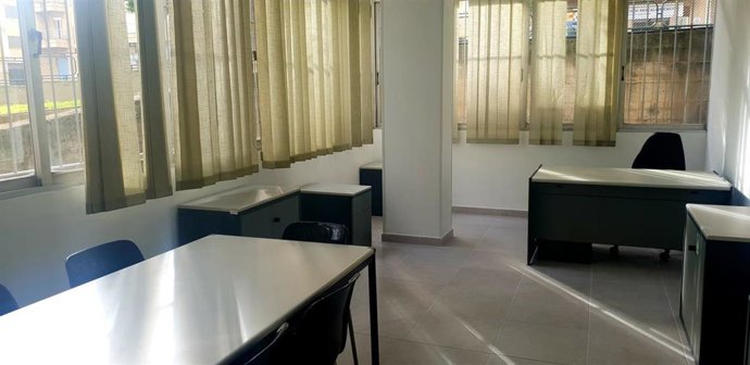 Local sindical situado en las dependencias de Sant Ferran.