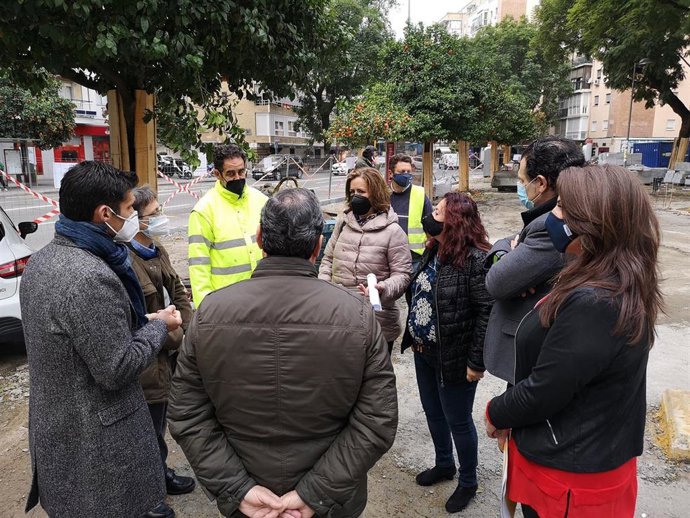 El Ayuntamiento de Sevilla aumentará la zona verde y arbolada de la Glorieta Jardín Pepe Da Rosa, en Los Remedios