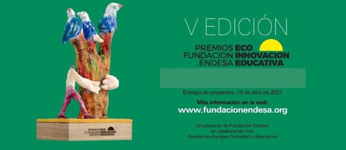 La quinta edición de estos premios cierra su convocatoria con 269 proyectos medioambientales presentados por 154 colegios, de los que 161 han sido admitidos a concurso.