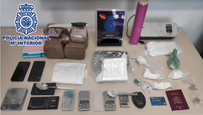 Material incautado en la Operación Aki