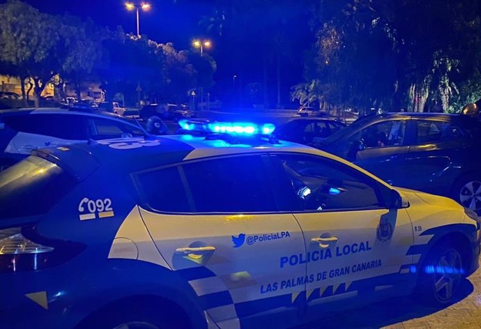 Coche patrulla de la Policía Local de Las Palmas de Gran Canaria
