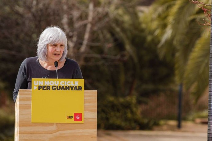 La candidta de la CUP a las elecciones catalanas, Dolors Sabater