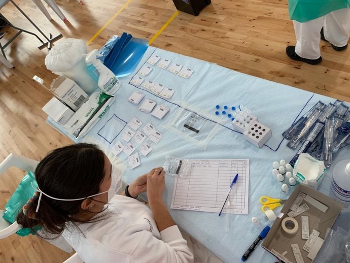 Cribado en Sant Josep de sa Talaia.