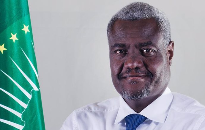 El presidente de la Comisión de la Unión Africana, Moussa Faki Mahamat