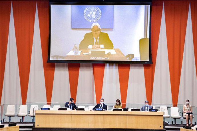 El enviado especial de la ONU para Yemen, Martin Griffiths