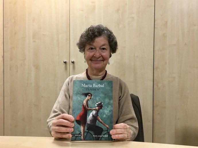 L'escriptora Maria Barbal, guanyadora del Premi Josep Pla amb 'Tndem'