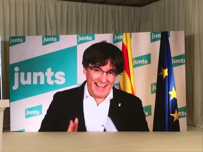 L'expresident de la Generalitat Carles Puigdemont