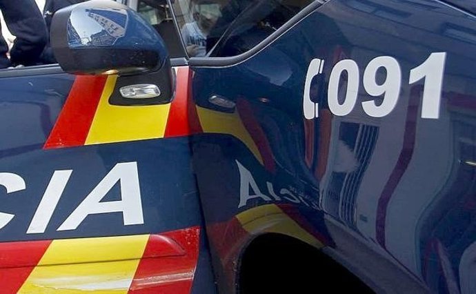 Coche de la Policía Nacional.