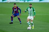 Araujo tiene un esguince en el tobillo izquierdo