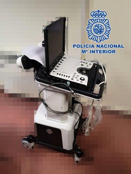Detenido un varón como autor de la sustracción de un ecógrafo