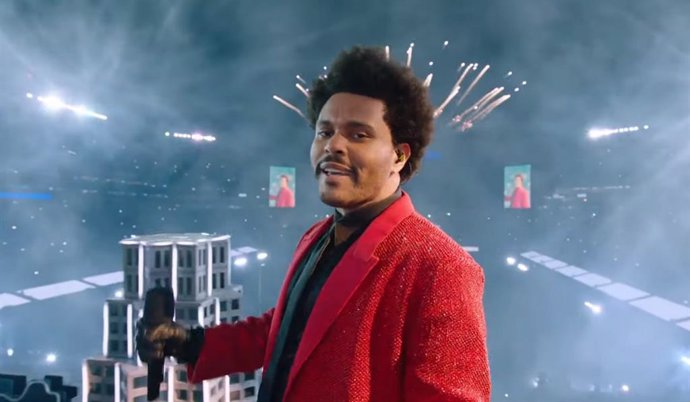 Actuación de The Weeknd en la Super Bowl 2021