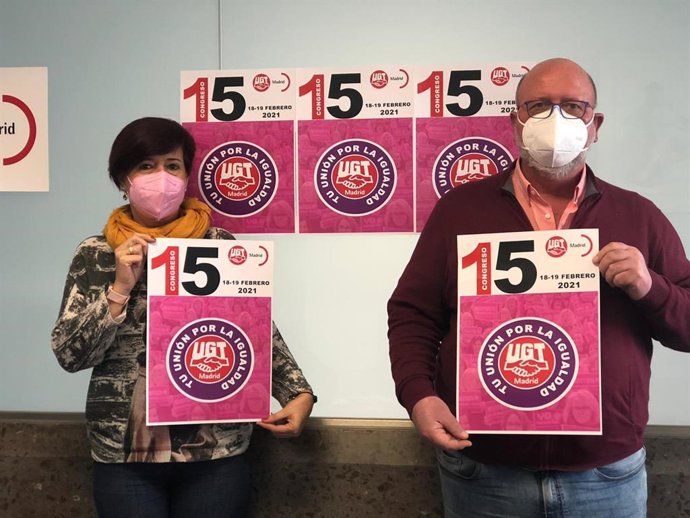 UGT Madrid celebrará el 18 y 19 de febrero su 15 Congreso.