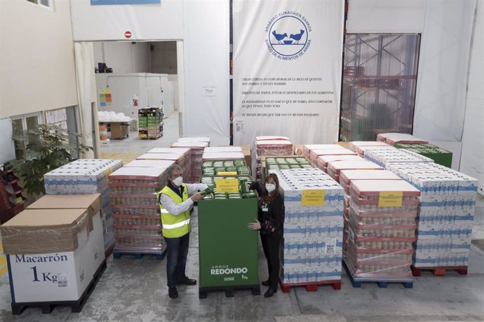 Mercadona dona 56.500 kilos de productos de primera necesidad a entidades benéficas alavesas