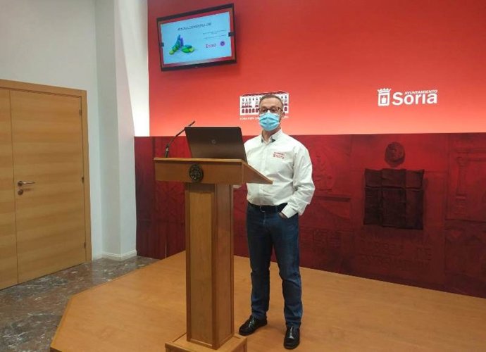 Juan Carlos Rodríguez hace balance de la actuación de los Bomberos de Soria en 2020.