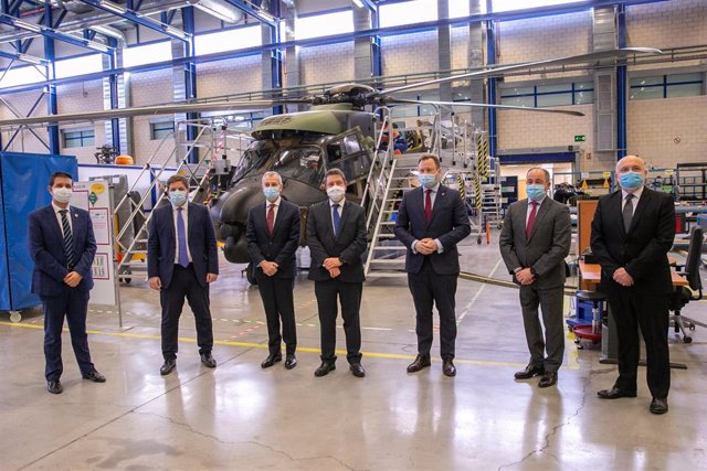 AUDIO.- Airbus Helicopters pretende empezar en septiembre las contrataciones para su centro logístico de Albacete