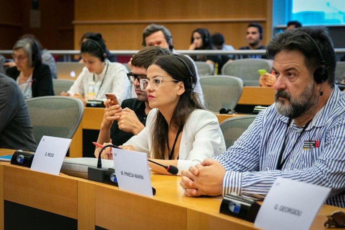 La eurodiputada de IU Sira Rego, en una foto de archivo.