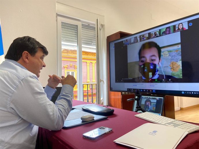 El alcalde de Huelva, Gabriel Cruz. 