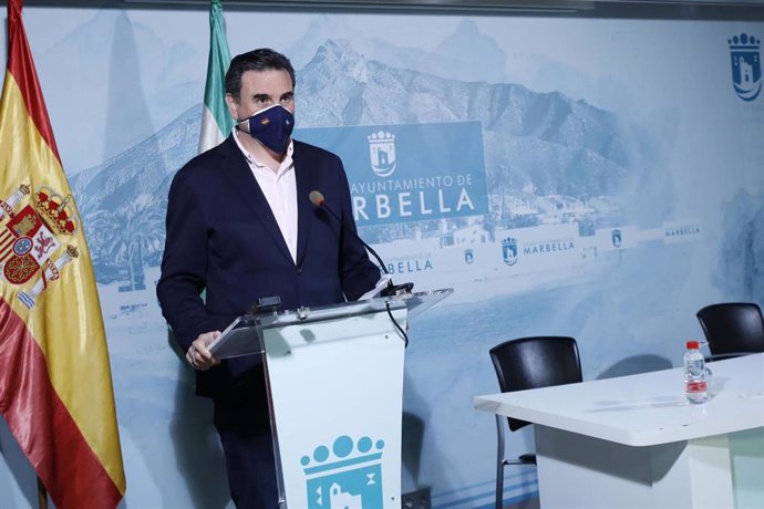 El portavoz del equipo de gobierno de Marbella, Félix Romero.