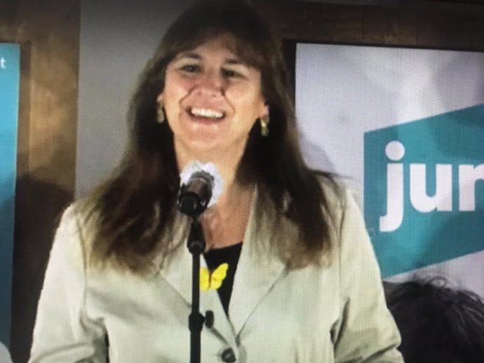 La candidata de Junts a les eleccions catalanes, Laura Borrs