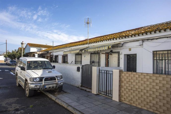 Viviendas de la barriada onubense de La Navidad.