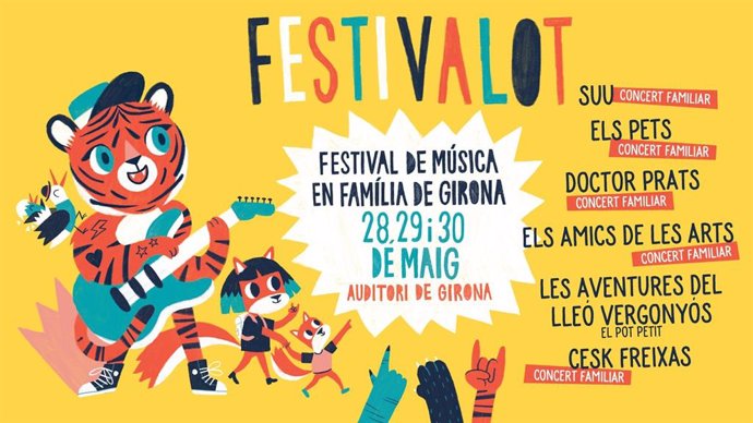 Cartel del Festivalot de Girona