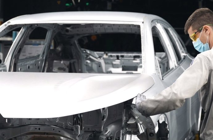 Fábrica automovilística española. 