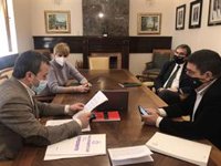 Primera toma de contacto para coordinar los pasos tras descartarse la candidatura de Jaén al Plan Colce