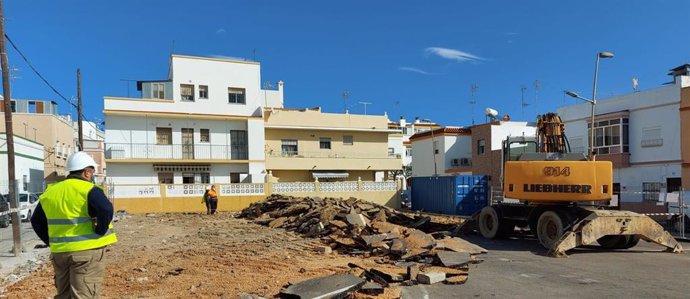 Inicio de obras de nuevas viviendas en Rota por parte de Diputación