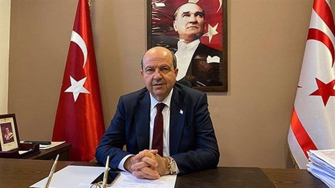 El presidente de la República Turca del Norte de Chipre, Ersin Tatar