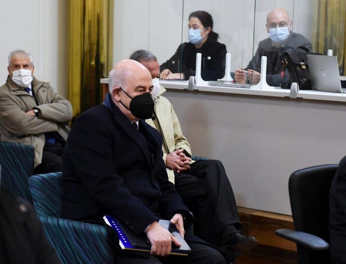 El expresidente de Sniace, Blas Mezquita, en el juicio por presunto delito ambiental