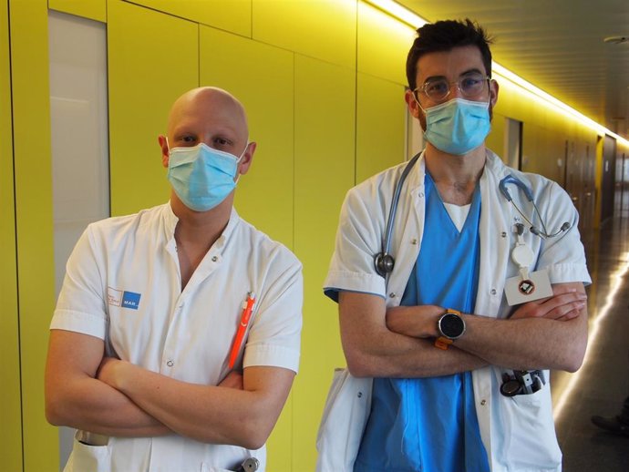 Miguel ngel Rubio y Bernat Bertran, Hospital del Mar