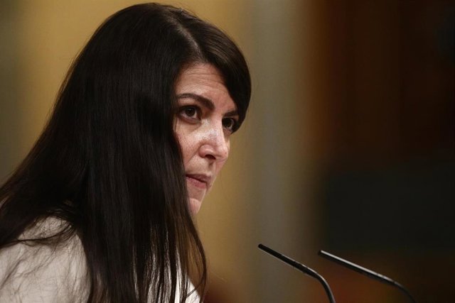 La portavoz de VOX en el Congreso, Macarena Olona