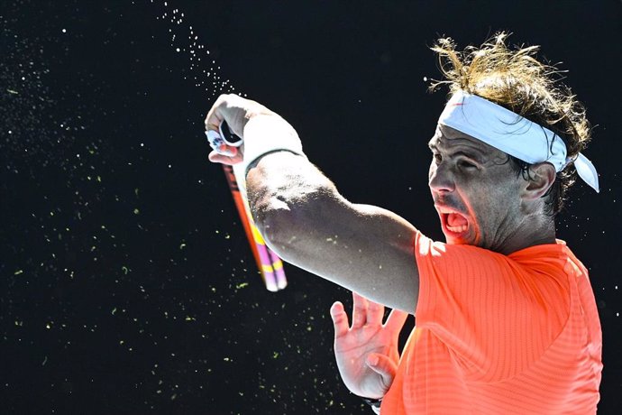 Rafa Nadal en el Abierto de Australia