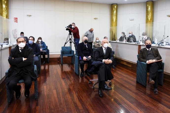 Consejo de Administración de Sniace en el juicio por los vertidos contaminantes al río