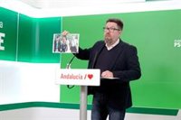 PSOE-A critica el "cinismo" de Moreno al tratar de "renegar de su pasado" en el PP como "pinche en la cocina de Gürtel"