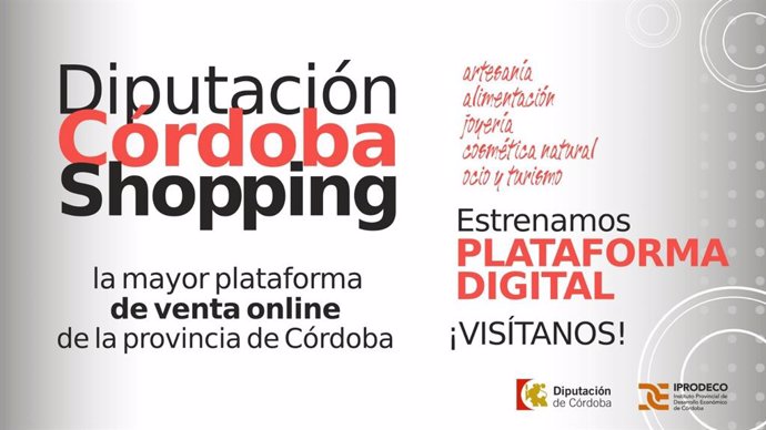 Imagen promocional de la nueva plataforma de 'Córdoba Shopping'.