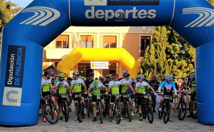 Prueba deportiva en la que colabora la Diputación. Archivo.