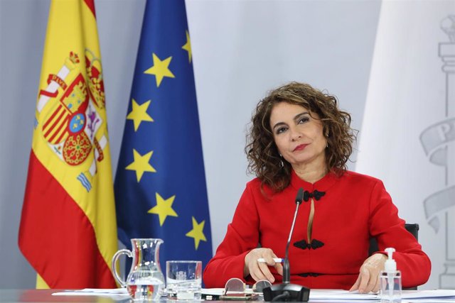 La portavoz del Gobierno y ministra de Hacienda, María Jesús Montero.