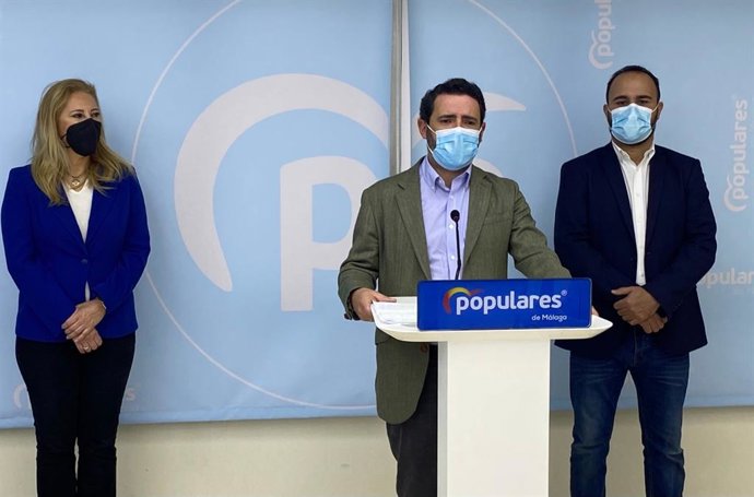 José Ramón Carmona, Coordinador General Del PP De Málaga Y Parlamentario Andaluz, En Rueda De Prensa