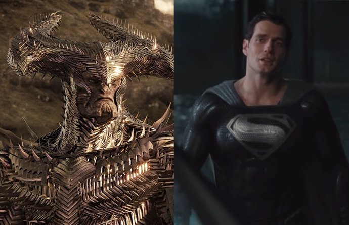 Superman con traje negro y el Steppenwolf más brutal en los nuevos clips de Liga de la Justicia de Zack Snyder