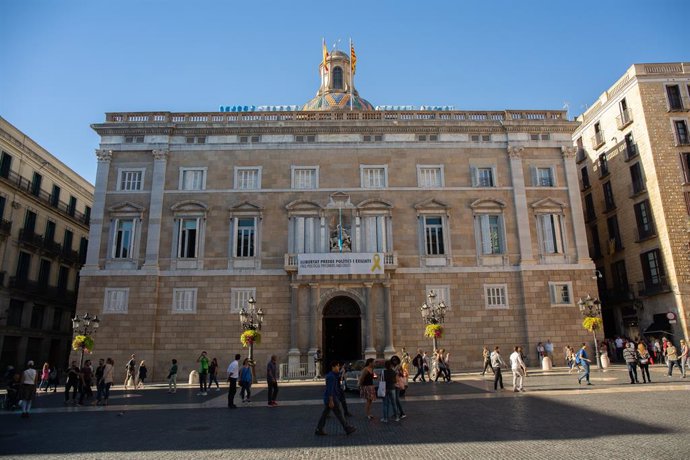 Faana del Palau de la Generalitat de Catalunya.