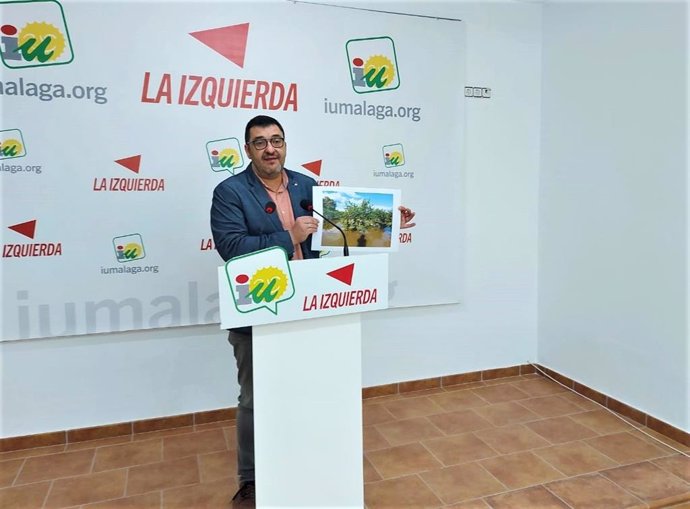 Guzmán Ahumada, coordinador provincial de IU en Málaga y parlamentario andaluz