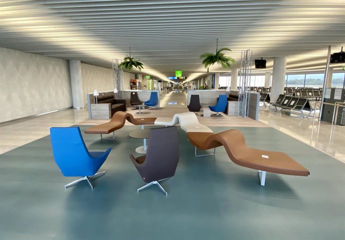Nueva zona de confort en el aeropuerto de Palma.