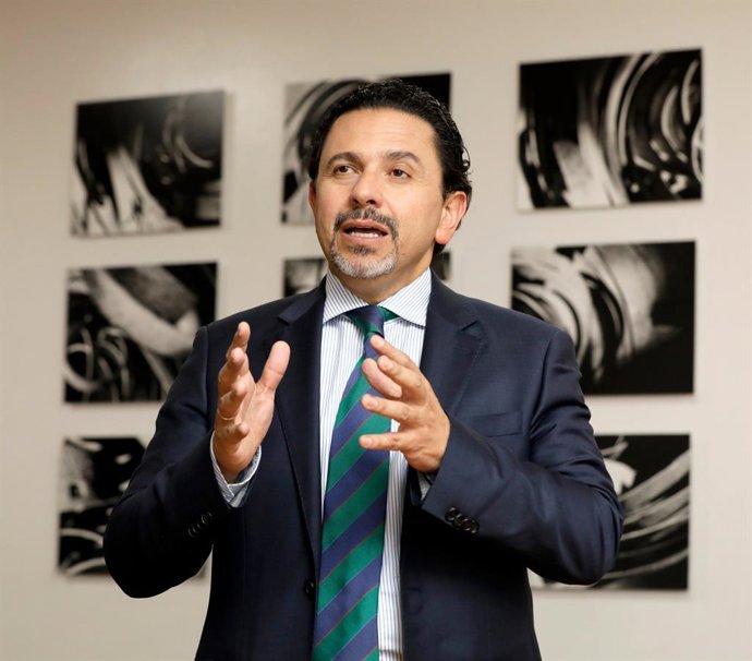 El Alto Comisionado para la Paz de Colombia, Miguel Ceballos