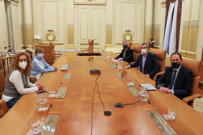 Reunión del PSE-EE y el Gobierno foral de Gipuzkoa