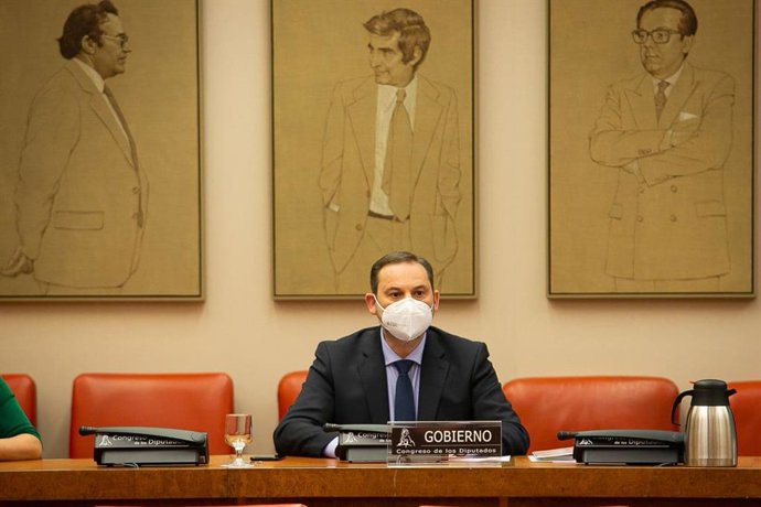 El ministro de Transportes, Movilidad y Agenda Urbana, José Luis Ábalos, en una imagen de archivo