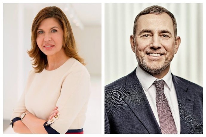 Maren Grf (Recursos Humanos) y Martin Jahn (Ventas y Marketing)