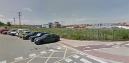 Parcela de la antigua Crown Cork, que se va a construir y urbanizar.